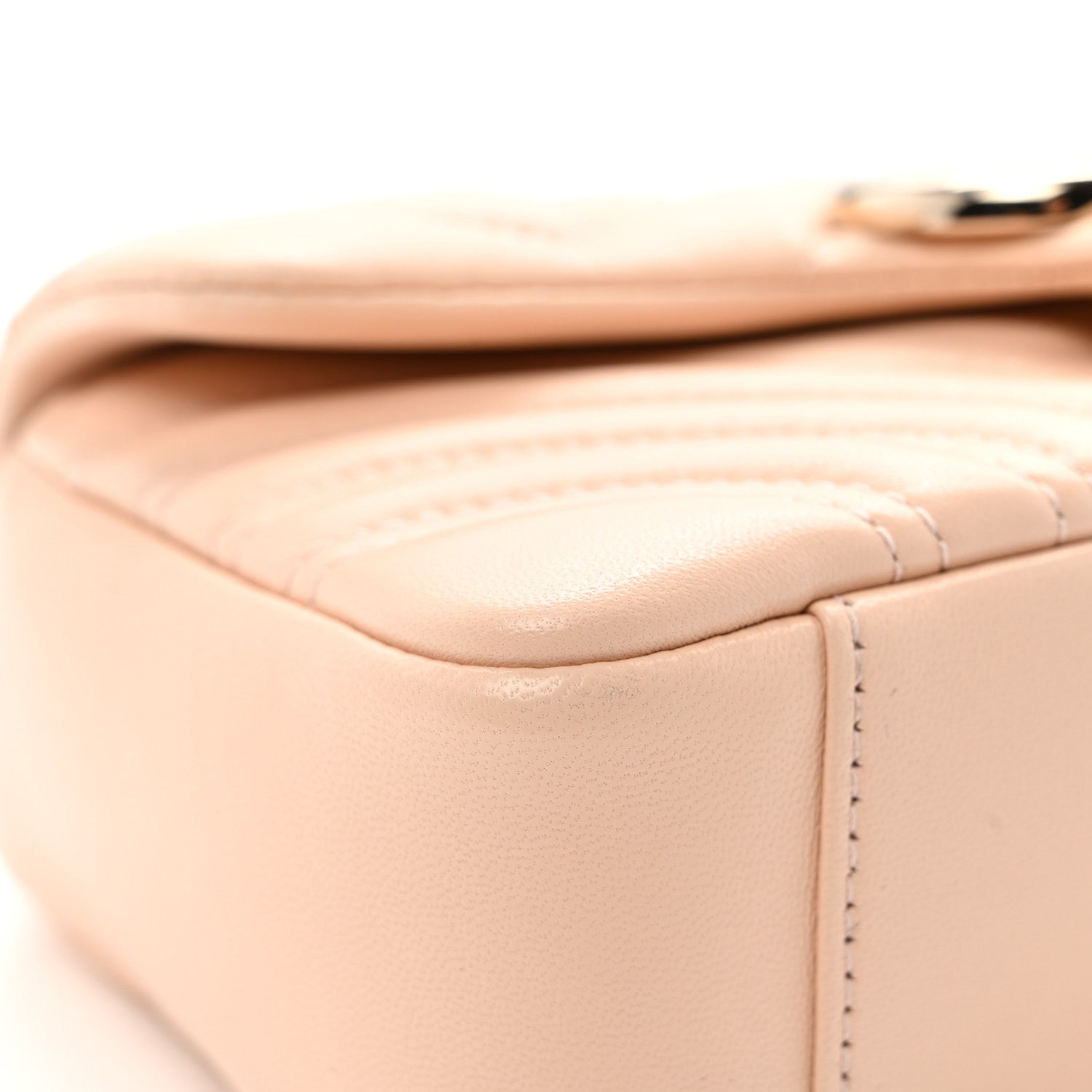 Lambskin Matelasse Small GG Marmont Shoulder Bag Millenial Pink - Image 13
