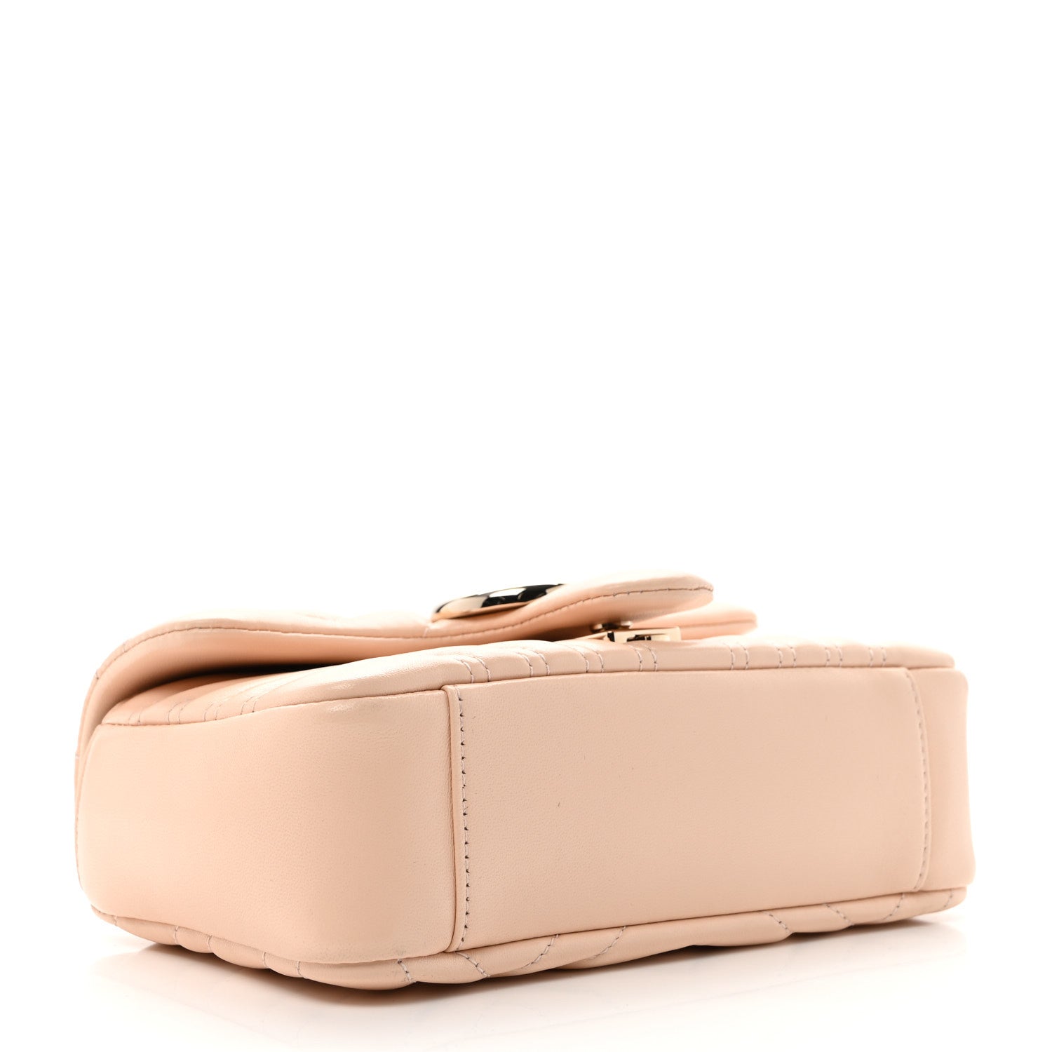 Lambskin Matelasse Small GG Marmont Shoulder Bag Millenial Pink - Image 4