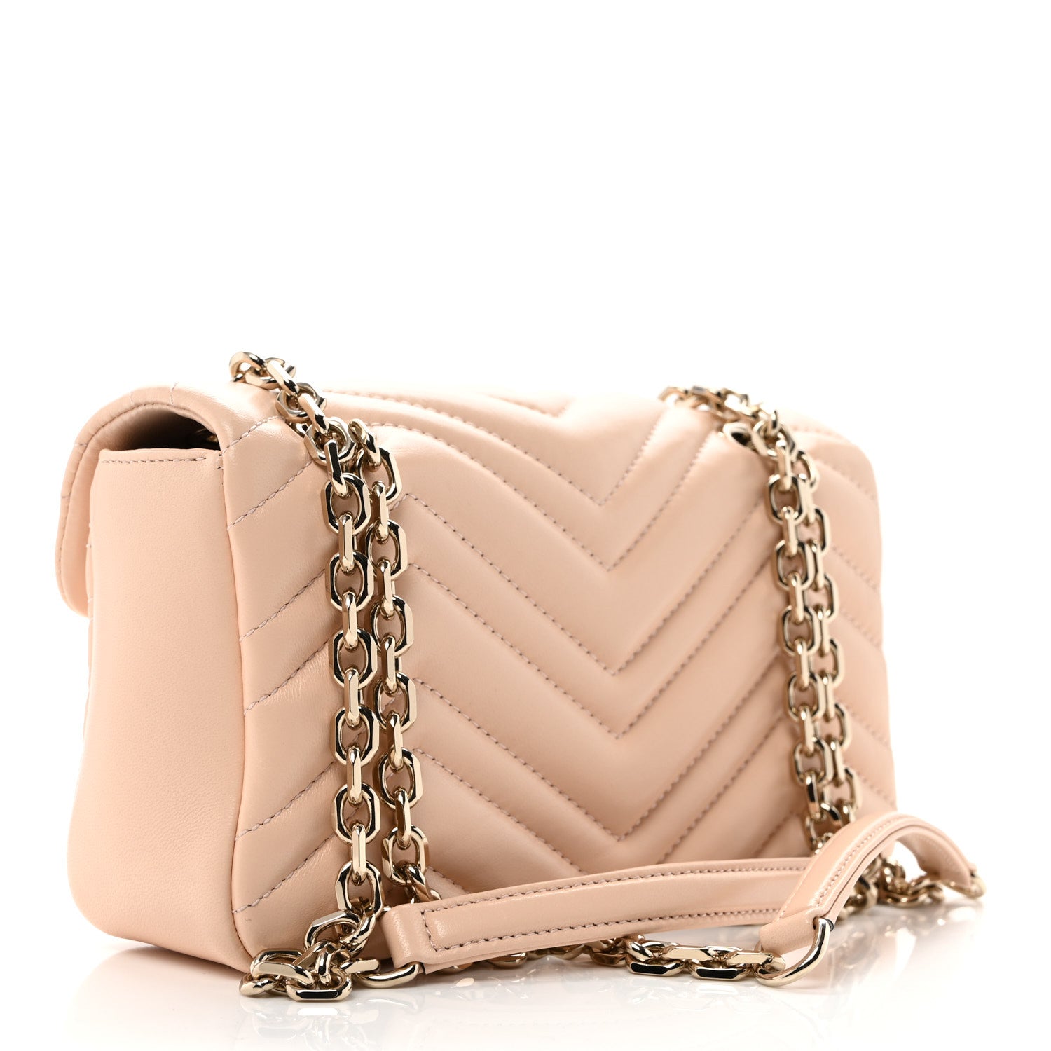 Lambskin Matelasse Small GG Marmont Shoulder Bag Millenial Pink - Image 3